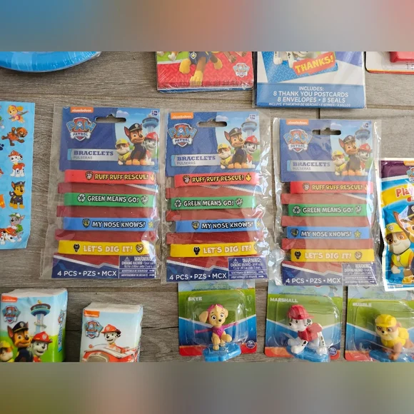 PAW PATROL Birthday Bundle NWT